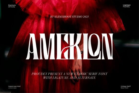 Ameklon: A Typeface for Timeless Editorial Design