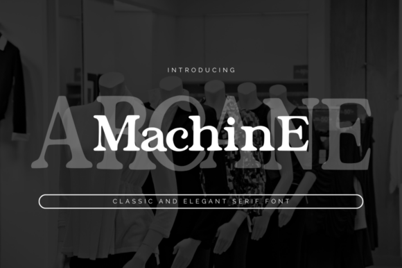 Arcane Machine: A Typeface for Timeless Editorial Design