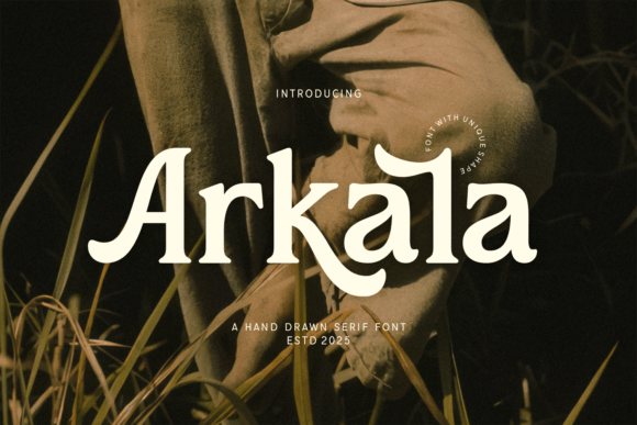 Arkala Font: A Display Typeface with Editorial Soul