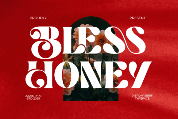 Bless Honey: A Graceful Typeface for Campaign Design