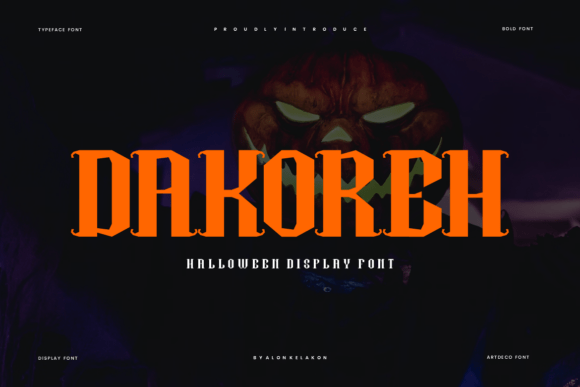 Dakoreh: A Serene Serif Font for Editorial Design