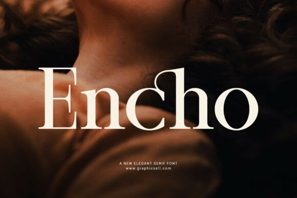 Encho: A Modern Typeface for Web Design and Branding