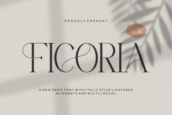 Ficoria Typeface: A Designer’s Journey Through Branding Projects