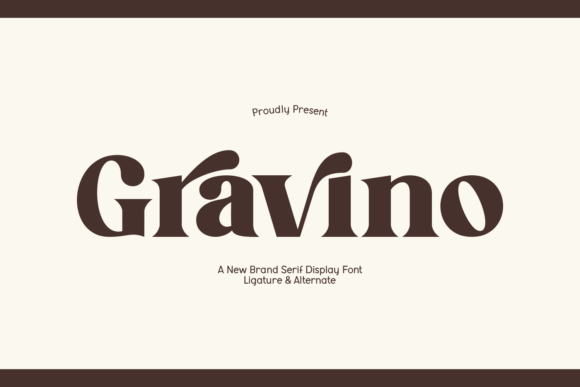 Gravino: A Thoughtful Serif Font for Editorial Design