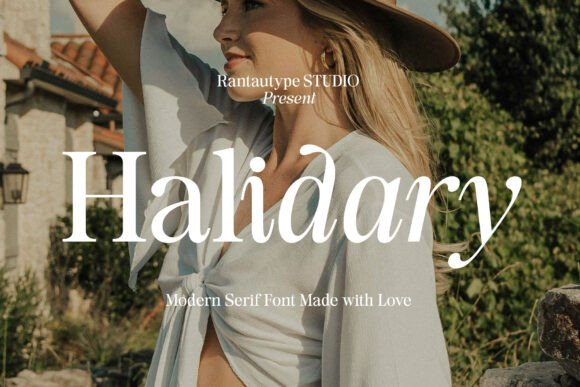 Halidary Font: A Modern Serif for Editorial Elegance