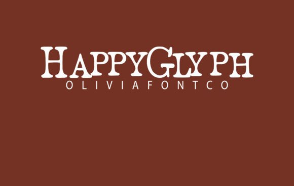 Happyglyph Font: A Playful Serif for Digital Design