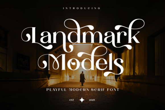 Landmark Models: A Typeface That Elevates Brand Identity