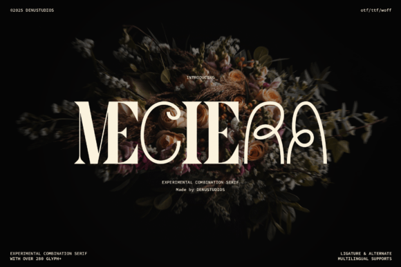 Meciera Font: A Versatile Typeface for Campaign Design