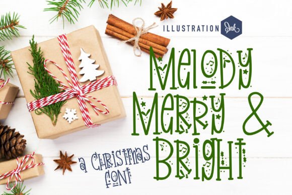 Melody Merry and Bright: A Whimsical Font for Your Brand