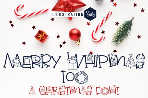 Merry Whipmas: A Whimsical Font for Festive Web Design