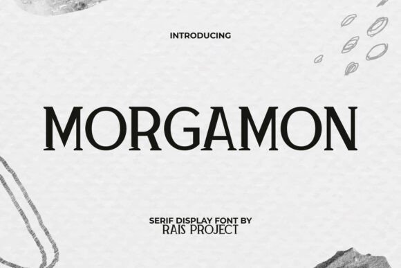 Morgamon Font: A Strong Typeface for Editorial Design