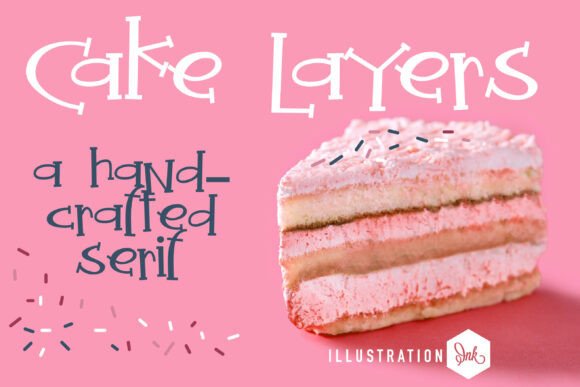 Pn Cake Layers Fn: A Whimsical Typeface for Digital Branding