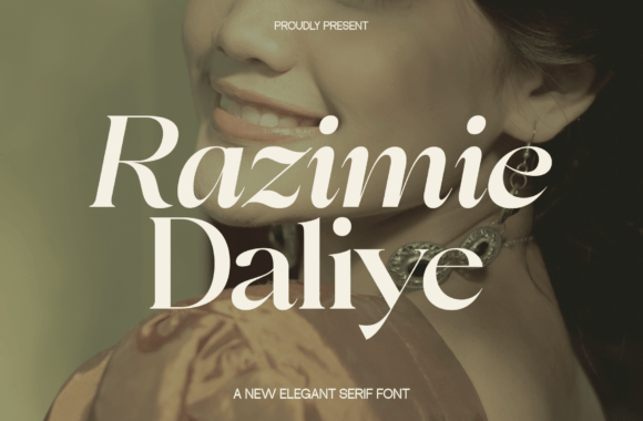 Razimie Daliye: A Sophisticated Typeface for Modern Branding
