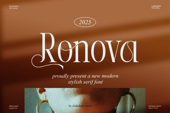 Ronova Font: A Modern Serif for Strong Web Design