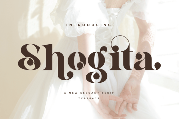 Shogita Font: A Beautiful Serif Typeface for Creative Makers