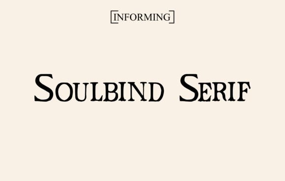 Soulbind Serif: A Font That Feels Like a Story