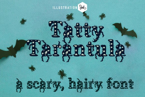 Tatty Tarantula: A Rustic Serif Font for Editorial Design