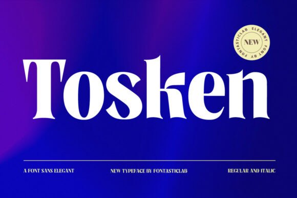 Tosken Font: A Professional Serif Typeface for Small Business Branding